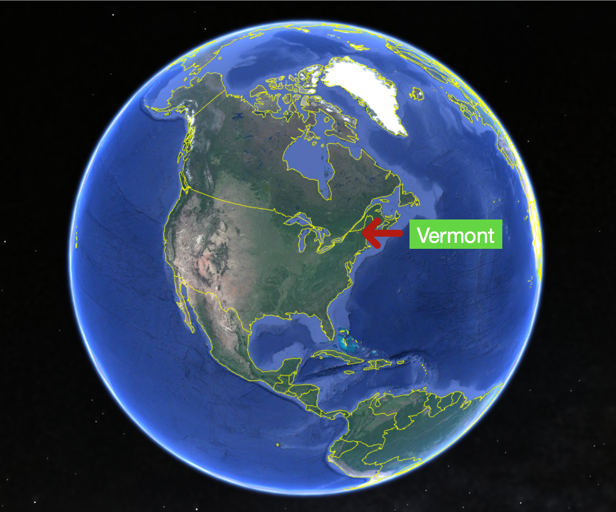 Where is Vermont?